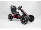 Masinuta GO Kart cu pedale Pentru copii de la Fiat Abarth #Negru