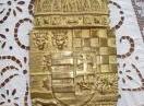blazon stema ungariei bronz