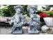 Set statuete copila i gri patinat model s31 s32. 11308 poza 1