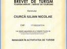   Obtinem brevete de turism