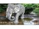 Statueta elefant mare gri patinat model s54. 485679 poza 5