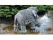 Statueta elefant mare gri patinat model s54. 485679 poza 4