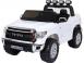 Masina electrica toyota tundra 2x45w cu roti eva scaun tapitat alb 521975 poza 6