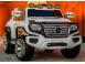 Masina electrica mercedes g force 2x30w 12v cu scaun tapitat music pl 527393 poza 1