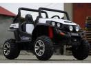 UTV electric pentru 2 copii Golf-Kart 4x45W 24V cu Bluetooth #ALB