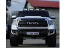 Masina electrica Toyota Tundra 2x45W 12V cu Roti MOI, Scaun Tapitat #ALB
