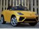 Masinuta electrica rastar lamborghini urus 2x 25w 12v cu scaun tapitat 543463 poza 2