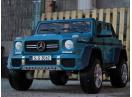 Masinuta electrica Mercedes G650 MAYBACH 4WD cu Mp4 PREMIUM #Albastru