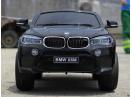 Masina electrica BMW X6M 2x 35W 12V, Music player cu port USB #Negru