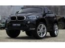 Masina electrica BMW X6M 2x 35W 12V, Music player cu port USB #Negru