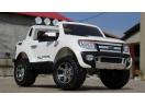 Masinuta electrica pentru 2 copii Ford Ranger F150, 2x 35W 12V #ALB