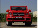 Masina Mercedes G63 SUV Recomandat 2-8 ani, cu LED, Music player #RED