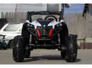 utv electric pentru 2 copii rocker 4x4 echipata premium #alb