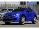 Masinuta electrica pentru copii Maserati Levante  12V PREMIUM #Albastru