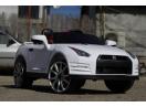 Masinuta electrica pentru copii, Nissan GTR R35 2x 35W 12V #Alb