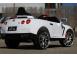 Masinuta electrica pentru copii nissan gtr r35 2x 35w 12v alb 589312 poza 4
