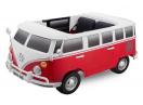 Masinuta electrica VW Samba Bus echipata PREMIUM #Rosu