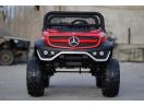 Kinderauto Mercedes UNIMOG STANDARD 2x45W 12V #Rosu