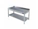 Masa inox cu polita inferioara 600 600 850 firme echipamente profesionale 633981 poza 1