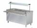 Bain marie cu spatiu depozitare geam si drum tavi 4 gn 1 1 clr.74.b firme echipamente profesionale 634190 poza 1