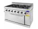 Aragaz profesional cu 6 arzatoare si cuptor linia 700s firme echipamente profesionale 635266 poza 1