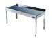 Masa de lucru inox cu rebord 600 600 850 firme echipamente profesionale 635510 poza 1