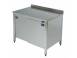 Masa inox cu rebord si usi glisante 2000x600x850 firme echipamente profesionale 635532 poza 1