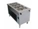 Bain marie mobil cu spatiu depozitare 4xgn 1 1 clr.120.bteb714m firme echipamente profesionale 636261 poza 1