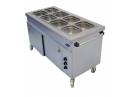 BAIN MARIE MOBIL CU DULAP INCALZIT 4XGN 1/1 - CLR.121.BTEB714HM