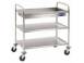 Carucior inox servire 3 rafturi firme echipamente profesionale 636269 poza 1