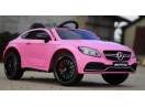 Masinuta electrica Mercedes C63 12V PREMIUM #Roz