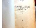 Hotare si spatii nationale, Nicolae Iorga, 1938