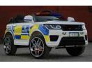 Masinuta electrica POLICE JC002 12V PREMIUM #Alb