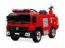 Masinuta electrica Pompieri Fire Truck Hollicy 90W PREMIUM #Rosu