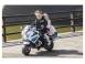 Motocicleta electrica kinderauto police bmw r1200 cu roti moi alb 675324 poza 6