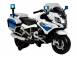Motocicleta electrica kinderauto police bmw r1200 cu roti moi alb 675324 poza 1