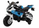 Motocicleta electrica cu roti ajutatoare BMW S1000RR PREMIUM #Albastru