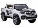 Masinuta electrica Mercedes POLICE X-Class 4x4 STANDARD #Alb