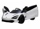 Masinuta electrica McLaren 720S 70W 12V PREMIUM #Alb