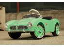 Masinuta electrica pentru copii BMW 507 Oldtimer, Scaun tapitat #Verde