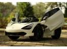 Masinuta electrica pentru copii McLaren 720s 2x35W 12V #Alb