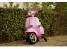 Scuter electric pentru copii Piaggio Vespa Roller 50W 12V 7Ah #Pink