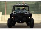 Masinuta UTV Electric pentru 2 copii Golf-Cart S2588 4x4 #GREEN ARMY