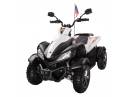 ATV Electric pentru copii Dooma BJ268A 90W 12V cu ROTI MOI #Alb