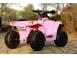 Atv electric pentru copii bj 116 motor 25w baterie 6v 4.5ah pink 686010 poza 4