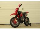 Motocicleta electrica pentru copii Enduro JT014 30W 6V #RED