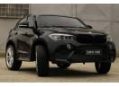 Masinuta electrica pentru 2 copii BMW X6M 240W cu ROTI MOI #Black