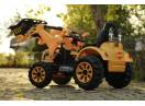 Excavator electric pentru copii BULLDOZER 90W 12V #Galben