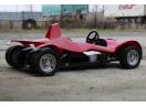 Masinuta-KART electric pentru copii RAZER GT echipat CU ROTI MOI #RED