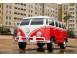 Masinuta electrica pentru 2 copii vw samba bus 90w 12v 708802 poza 2